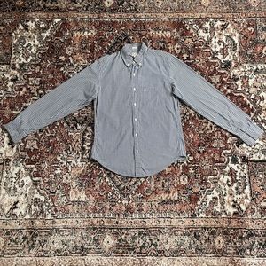 J.Crew - Blue/White Checkered Button Up